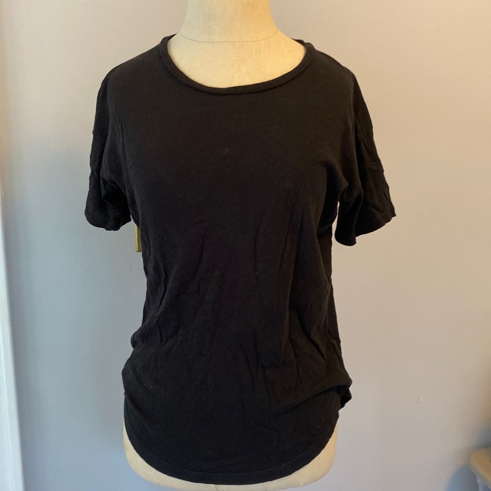 Madewell classic black cotton t-shirt